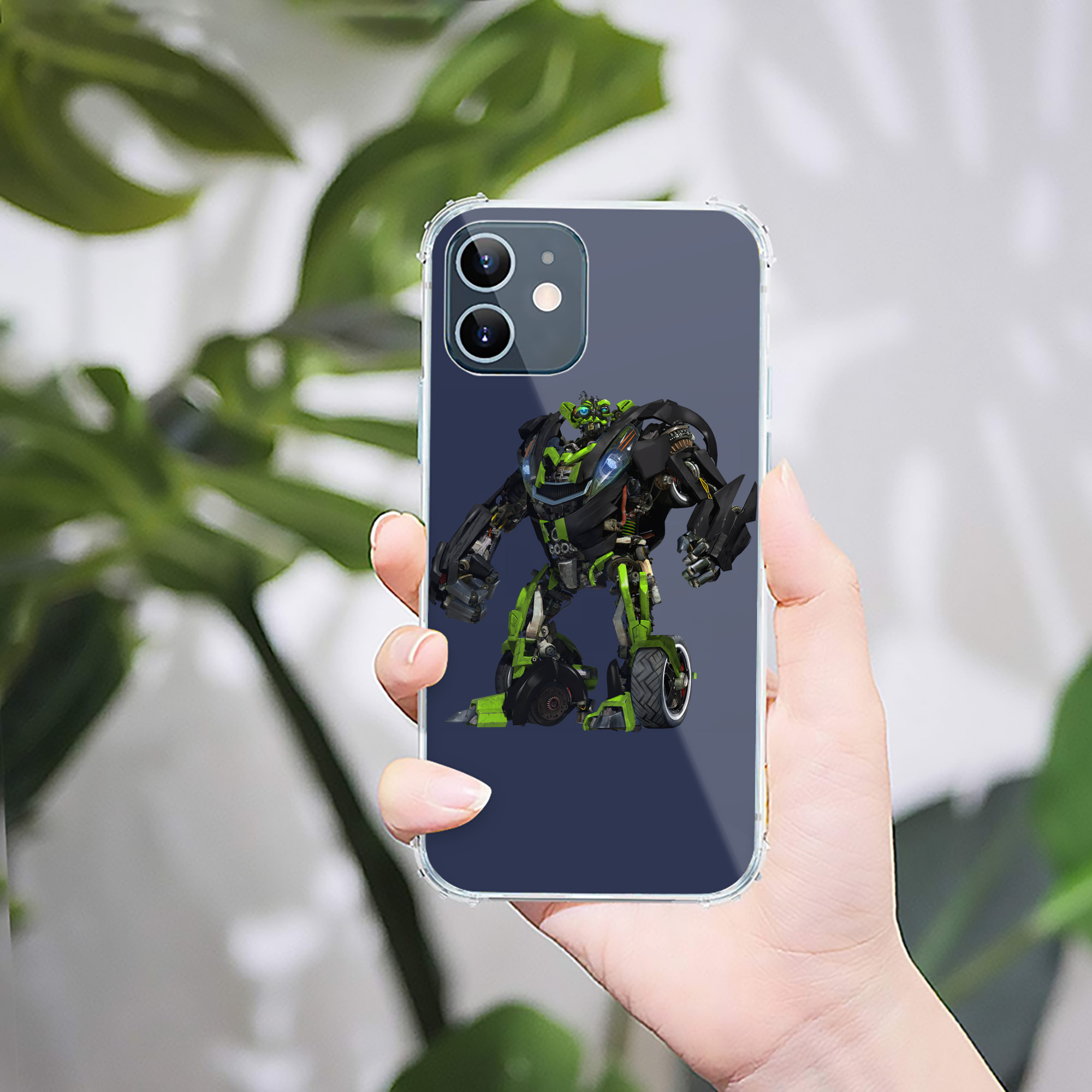 （画像用） Transformers トランスフォーマー 【iPhone 12シリーズ対応】透明スマホケース（クリアソフトケース）